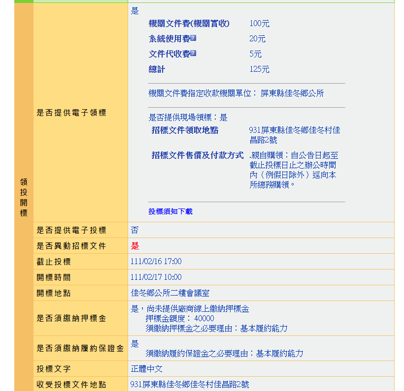 投標須知可先下載、機關對採購法是否熟悉